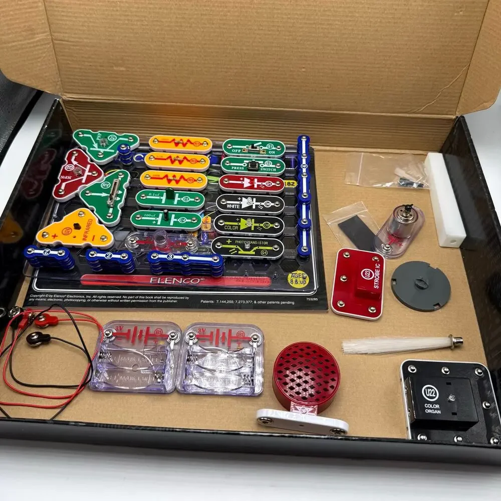 Snap Circuits Light Kit SCL-175 Incomplete Missing Pieces STEM Electronics